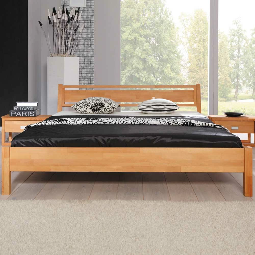 Massivholz Bett Vereny aus Buche Massivholz Bett Vereny Aus Buche -Massivholzbetten Shop massivholz bett buche modern vereny 02