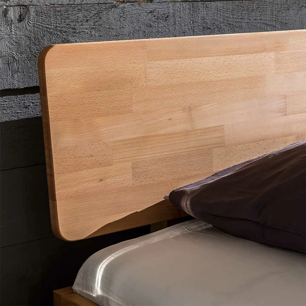 Massivholz Bett Pietrosca Aus Kernbuche - Image 3