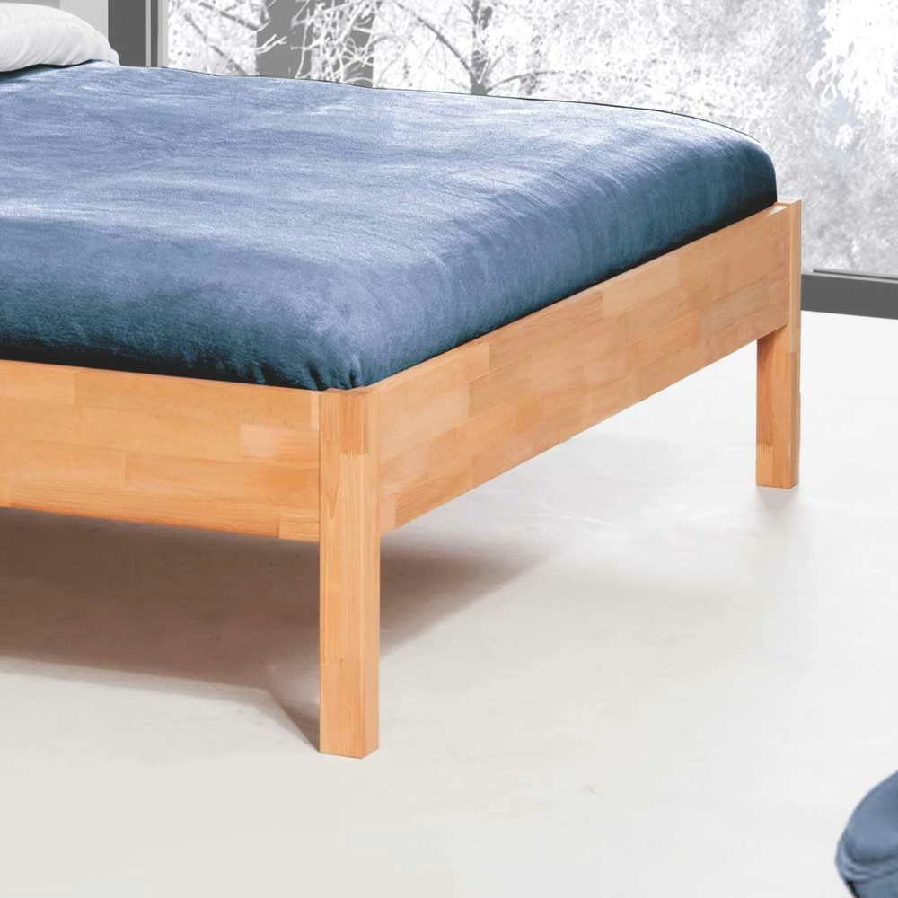 Massivholz Bett Andillo Ohne Kopfteil - Image 3