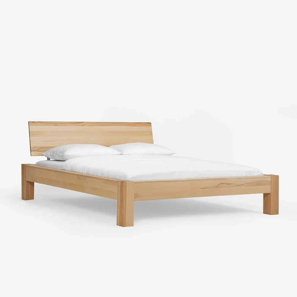 Massivholz Doppelbett Oletta aus Kernbuche geölt Massivholz Doppelbett Oletta Aus Kernbuche Geölt -Massivholzbetten Shop massivholz doppelbett kernbuche geoelt mit 200cm oder 220cm laenge oletta 01