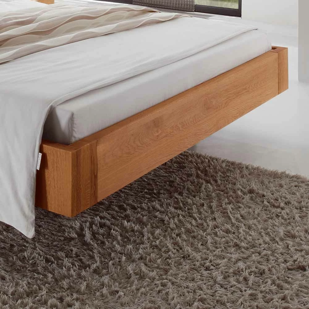Massivholz-Ehebett Melli mit gepolstertem und gestepptem Kopfteil Massivholz-Ehebett Melli Mit Gepolstertem Und Gestepptem Kopfteil -Massivholzbetten Shop massivholz ehebett mit gepolstertem und gestepptem kopfteil melli 02