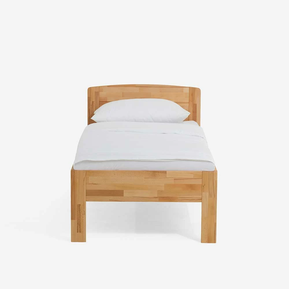 Massivholz Einzelbett Janie Aus Kernbuche Natur Geölt - Image 3