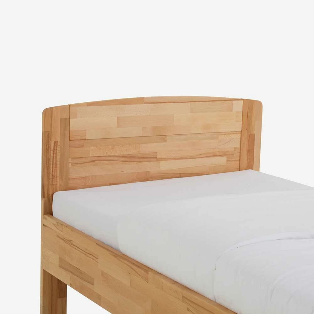 Massivholz Einzelbett Janie Aus Kernbuche Natur Geölt - Image 4