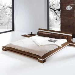 Massivholz Futonbett Tibbet Aus Buche 2 Massivholz Futonbett Tibbet Aus Buche -Massivholzbetten Shop massivholz futonbett buche nussbaumfarben tibbet html 02