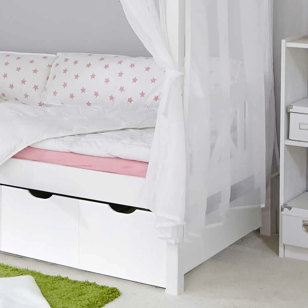 Massivholz-Himmelbett Vindra Für Mädchen - Image 2