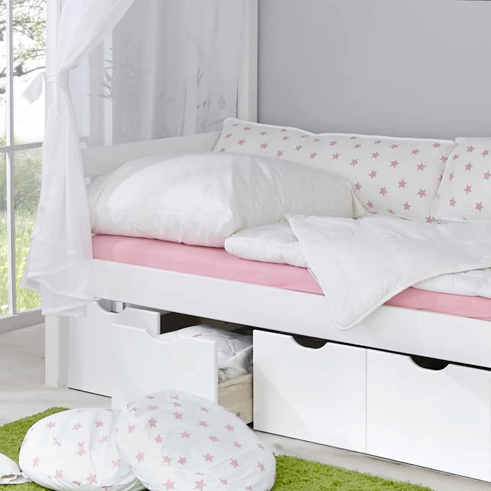 Massivholz-Himmelbett Vindra Für Mädchen - Image 3