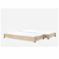 Massivholz Stapelbett Pseidoca Aus Buche Natur Geölt (zweiteilig) 3 Massivholz Stapelbett Pseidoca Aus Buche Natur Geölt (zweiteilig) -Massivholzbetten Shop massivholz stapelbett buche natur geoelt 90x200cm 2er set pseidoca 03