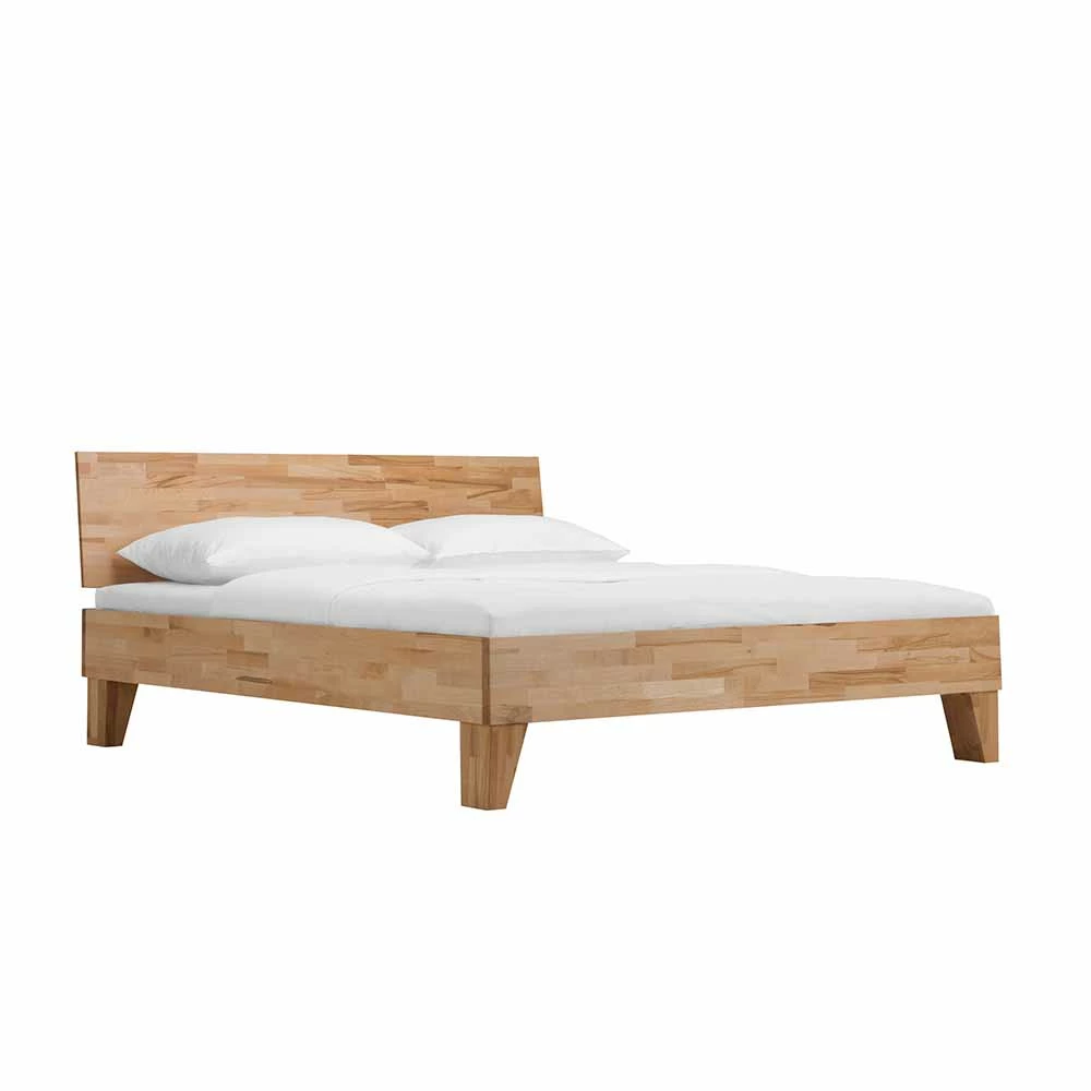 Massivholzbett Tuner z.B. als Doppelbett 180x200cm Massivholzbett Tuner Z.B. Als Doppelbett 180x200cm -Massivholzbetten Shop massivholzbett als doppelbett 180x200cm kernbuche natur geoelt tuner 02