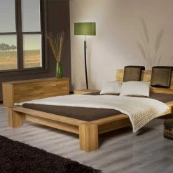Massivholzbett Olzandro Aus Eiche -Massivholzbetten Shop massivholzbett eiche polster olzandro html 03