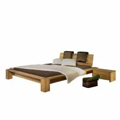 Massivholzbett Olzandro Aus Eiche