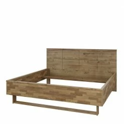 Massivholzbett In Eiche Bianco Geölt - Vervesdo