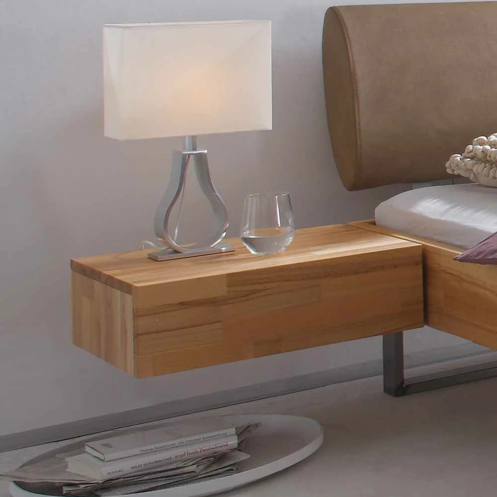 Massivholzbett Agosto In Kernbuche - Image 4