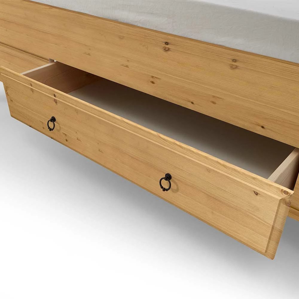 Massivholzbett Corabia Aus Kiefer - Image 5