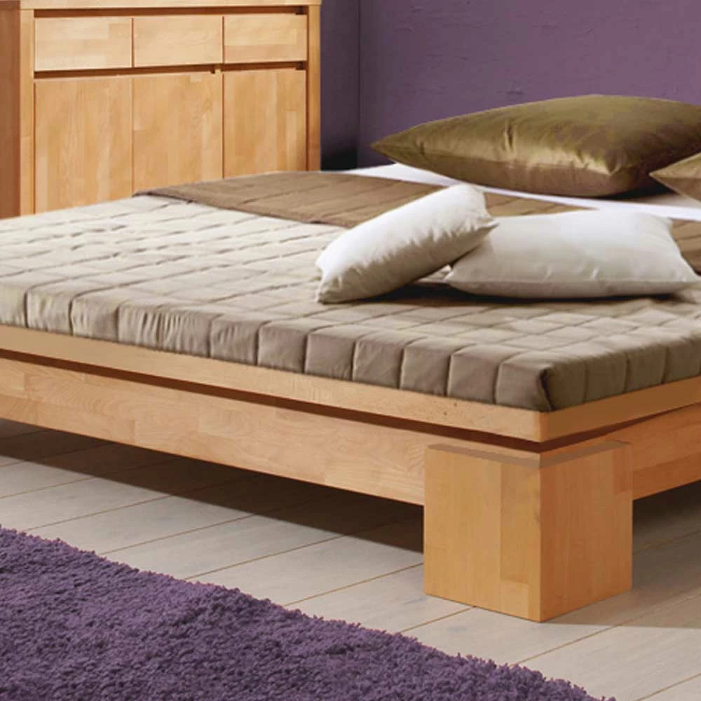 Massivholzbett Tabitan Ohne Kopfteil - Image 3