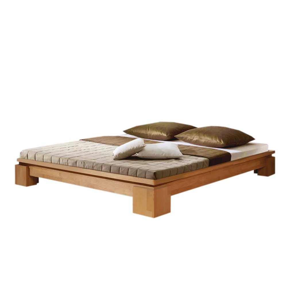 Massivholzbett Tabitan Ohne Kopfteil