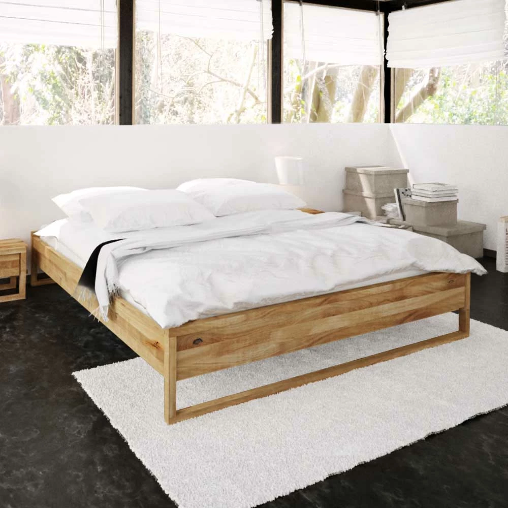 Massivholzbett Anuala ohne Kopfteil Massivholzbett Anuala Ohne Kopfteil -Massivholzbetten Shop massivholzbett kopfteil modern anuala 01