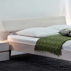 Massivholzbett Edward In Weiß -Massivholzbetten Shop massivholzbett weiss buche edward 02