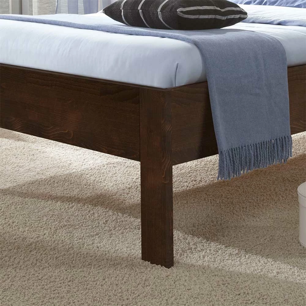 Massivholzbett Filomena In Wenge - Image 5