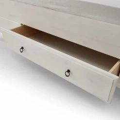 Modernes Landhausbett In Weiß & Grau - Caneon 3 Modernes Landhausbett In Weiß & Grau - Caneon -Massivholzbetten Shop modernes landhausbett in weiss grau 90x200 oder 100x200 caneon 03