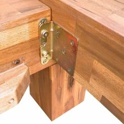 Rustikales Holz Bettgestell Aus Balken Akazie - Telik 5 Rustikales Holz Bettgestell Aus Balken Akazie - Telik -Massivholzbetten Shop rustikales holz bettgestell aus balken akazie mit antik finish telik 05