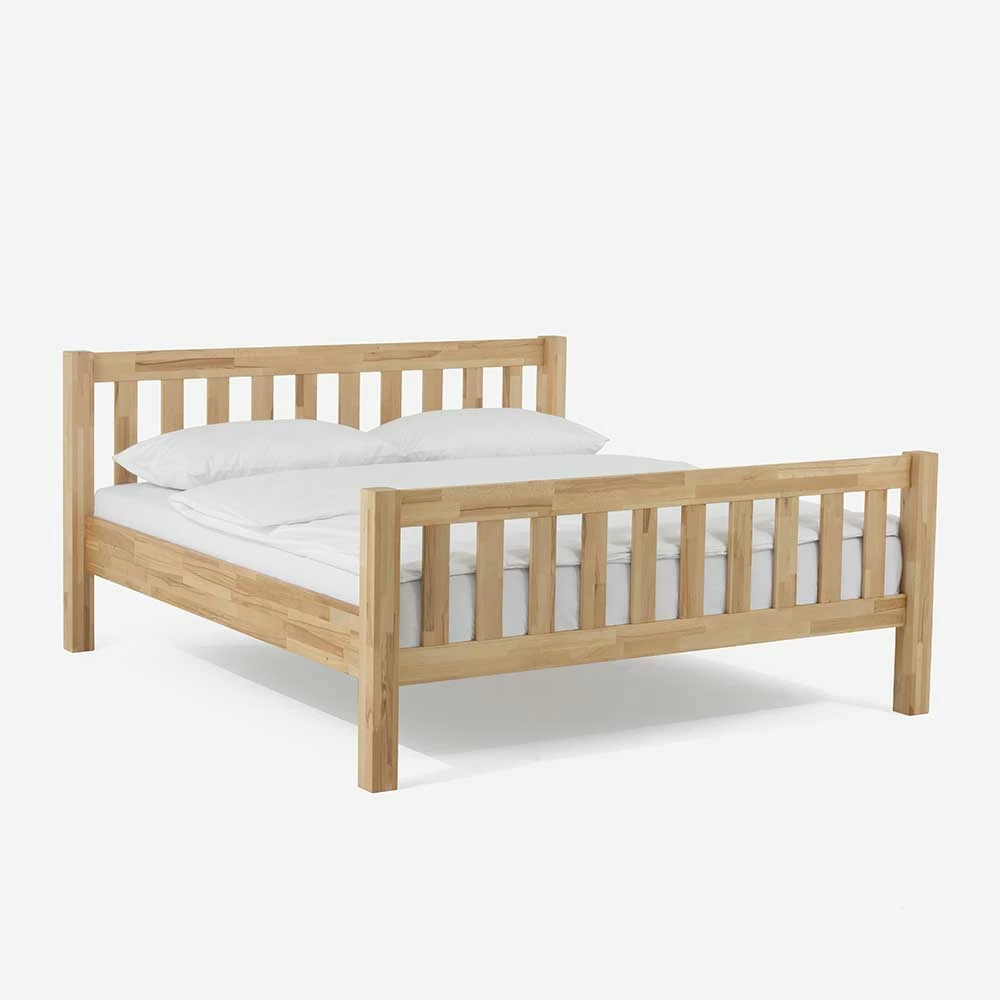 Schlafzimmer Set Meran mit Doppelbett (dreiteilig) Schlafzimmer Set Meran Mit Doppelbett (dreiteilig) -Massivholzbetten Shop schlafzimmer set mit doppelbett und zwei nachtschraenken meran 02