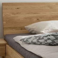 Schubladenbett Aus Wildeiche Massivholz - Zennian -Massivholzbetten Shop schubladenbett aus wildeiche massivholz in modernem design zennian 04