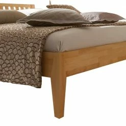 Set Bett & Nachtkonsolen Aus Holz - Jilmena (dreiteilig) 3 Set Bett & Nachtkonsolen Aus Holz - Jilmena (dreiteilig) -Massivholzbetten Shop set bett nachtkonsolen aus holz kernbuche geoelt jilmena 03