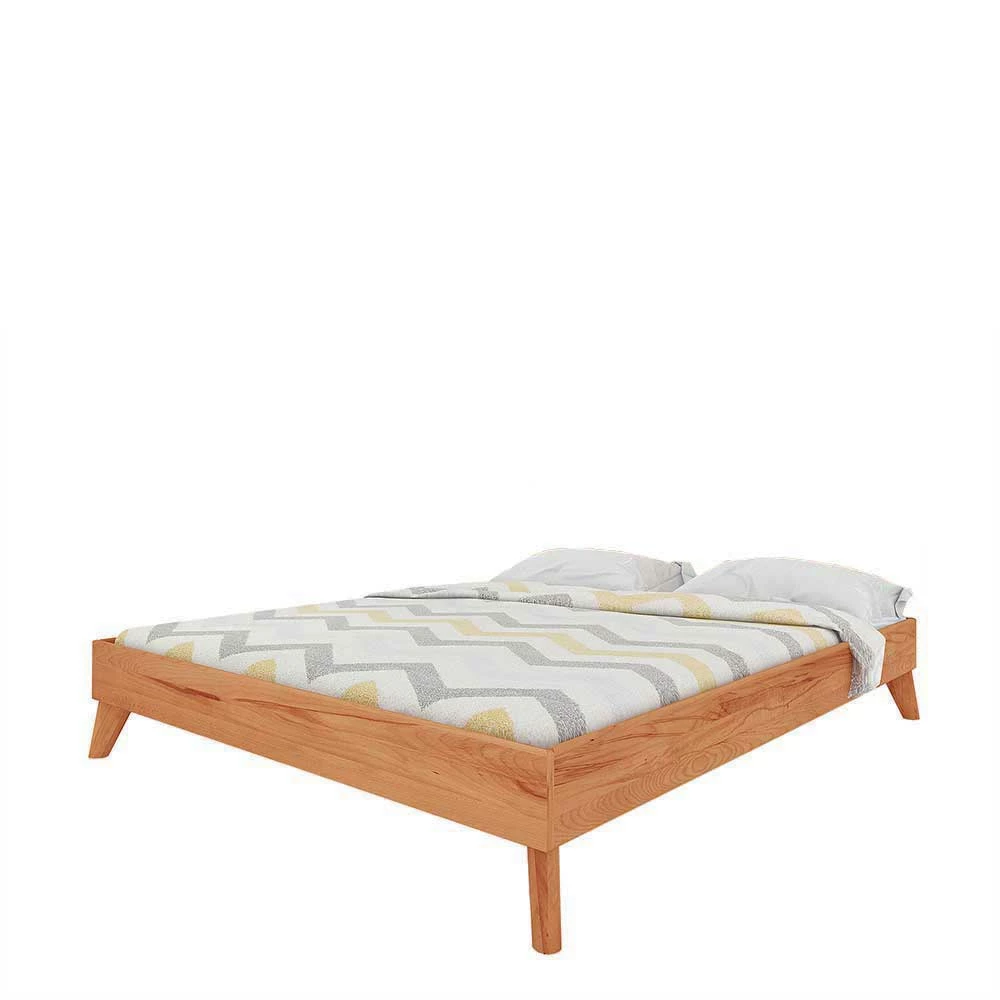 Set Doppelbett & Nachtkommoden - Junola I (dreiteilig) Set Doppelbett & Nachtkommoden - Junola I (dreiteilig) -Massivholzbetten Shop set doppelbett nachtkommoden aus kernbuche ueberlaenge 210cm junola i 03