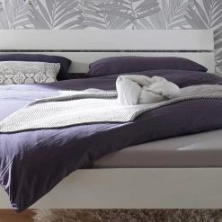 Set Doppelbettgestell & Nachtkonsolen - Andryas (dreiteilig) 4 Set Doppelbettgestell & Nachtkonsolen - Andryas (dreiteilig) -Massivholzbetten Shop set doppelbettgestell nachtkonsolen aus buche in weiss andryas 04