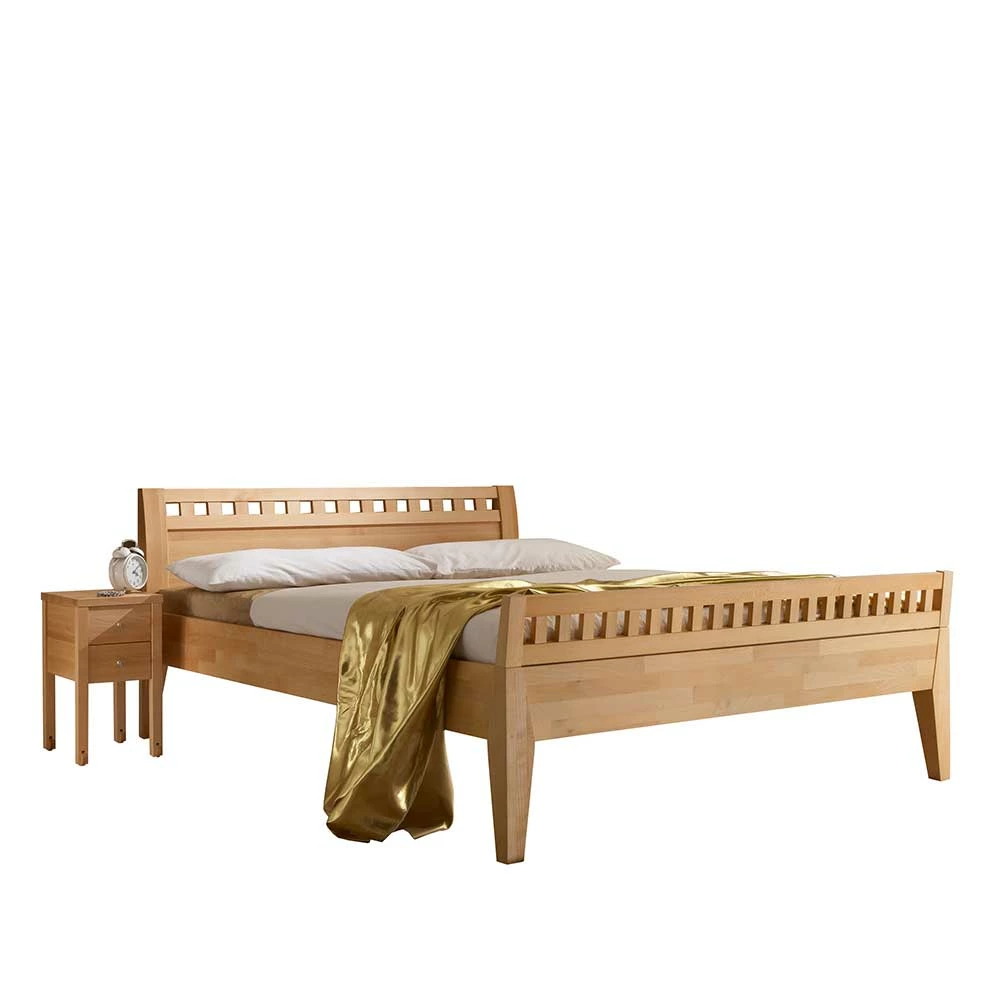 Set Einzelbett Mit Kopf- & Fußteil - Jilmena I (zweiteilig)