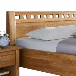 Set Holzbett Mit Nachttischen - Genevo (dreiteilig) 2 Set Holzbett Mit Nachttischen - Genevo (dreiteilig) -Massivholzbetten Shop set holzbett mit nachttischen aus wildeiche stabverleimt genevo 02