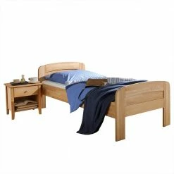 Set Seniorenbett & Nachtkommode - Rudacia I (zweiteilig)