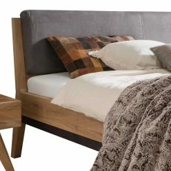 Set Wildeiche Bett & Nachttische - Elscura (dreiteilig) 2 Set Wildeiche Bett & Nachttische - Elscura (dreiteilig) -Massivholzbetten Shop set wildeiche bett nachttische in tollem design elscura 02