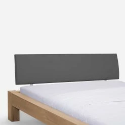 Überlängen-Bett Sofia Aus Wildeiche Massivholz (dreiteilig) -Massivholzbetten Shop ueberlaengen bett aus wildeiche massivholz mit zwei nachtschraenke sofia 04