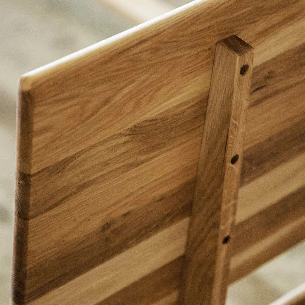 Überlanges Bett Aus Massiver Wildeiche - Eavy II - Image 3