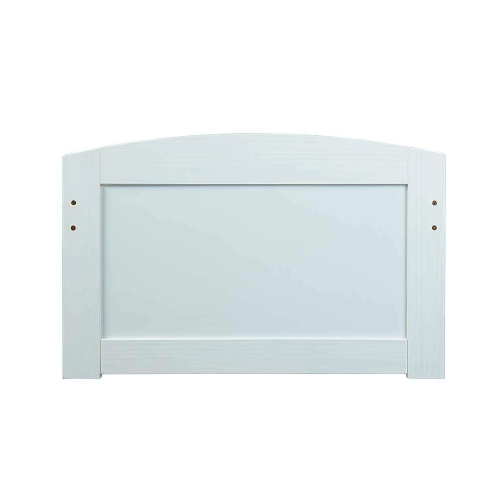 Weißes Bettgestell Mit Zwei Großen Schubladen - Kumaria - Image 5