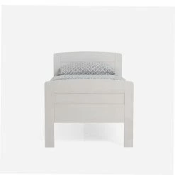 Weißes Holzbett Arbitia Aus Buche Massiv 3 Weißes Holzbett Arbitia Aus Buche Massiv -Massivholzbetten Shop weisses holzbett buche massiv z.b. in 100x200cm arbitia 03