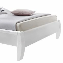 Weißes Komfortbett Aus Pinie Teilmassiv Medias Mit Polsterkopfteil Braun 3 Weißes Komfortbett Aus Pinie Teilmassiv Medias Mit Polsterkopfteil Braun -Massivholzbetten Shop weisses komfortbett aus pinie teilmassiv mit polsterkopfteil braun medias 03
