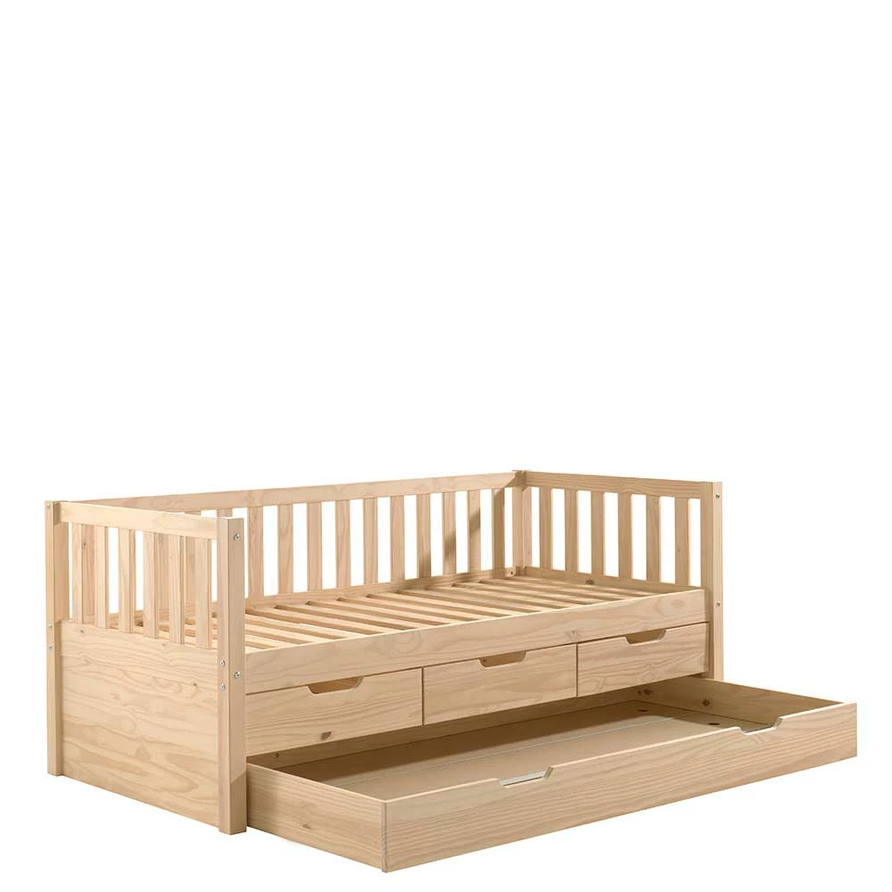 White Wash Kojenbett Mit Schubladen - Corpus - Image 4