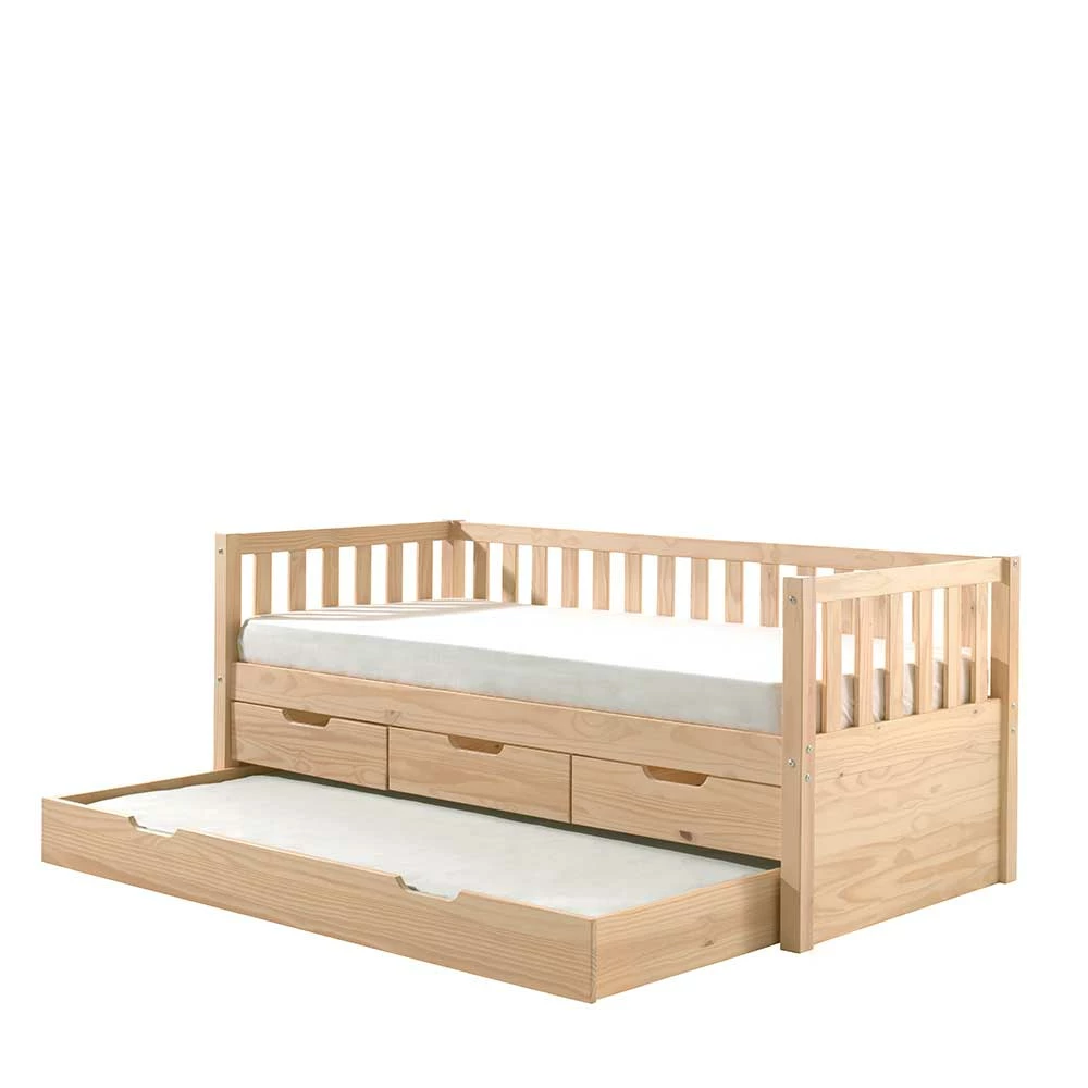 White Wash Kojenbett Mit Schubladen - Corpus - Image 5