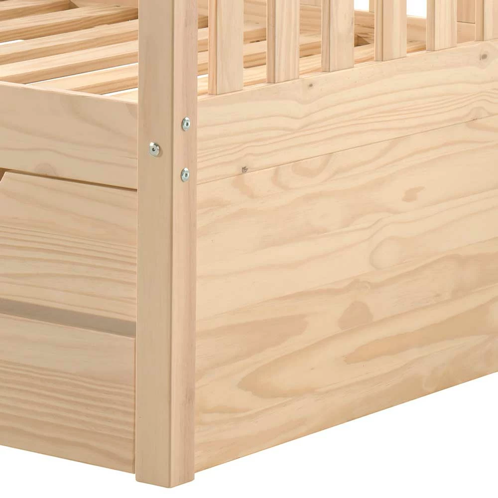 White Wash Kojenbett Mit Schubladen - Corpus - Image 6