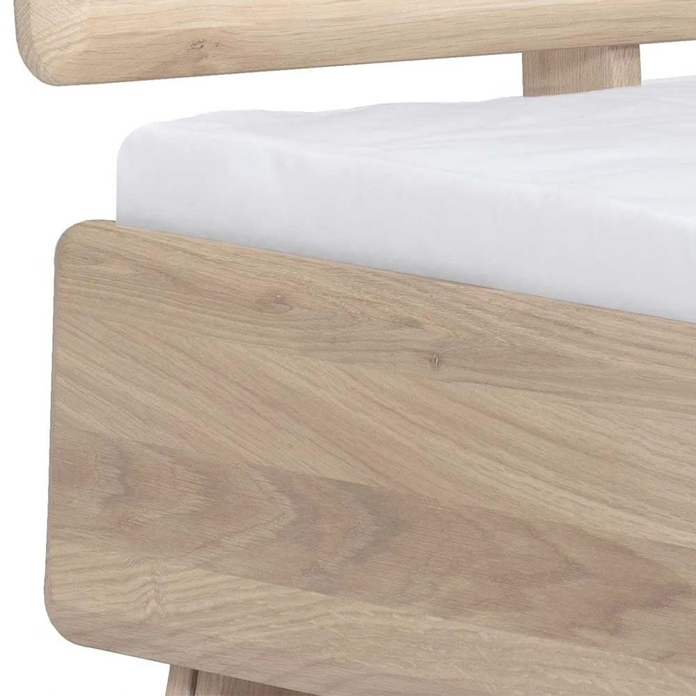 Wildeiche Doppelbett In 160x200 Oder 180x200 - Aicandus 4 Wildeiche Doppelbett In 160x200 Oder 180x200 - Aicandus - Image 4