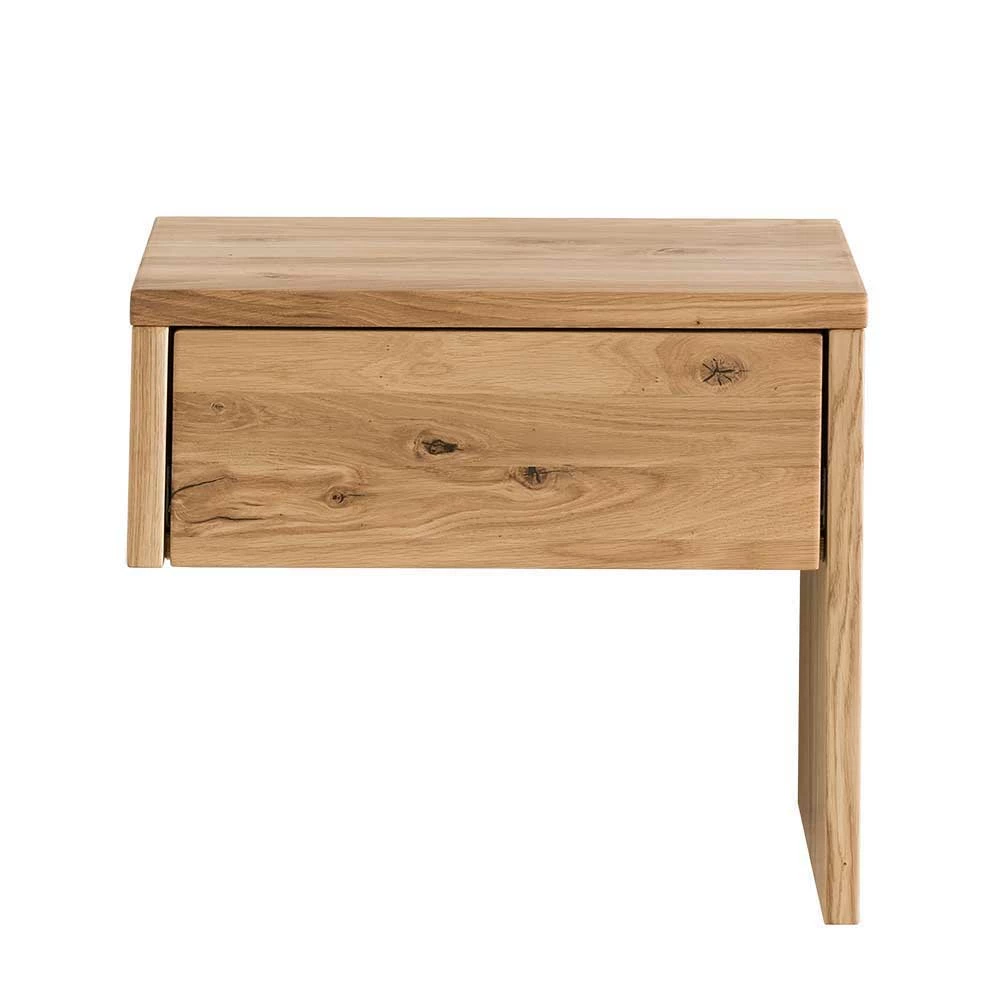 Wildeiche Schubkastenbett & Nachtkommoden - Aryvano (dreiteilig) Wildeiche Schubkastenbett & Nachtkommoden - Aryvano (dreiteilig) -Massivholzbetten Shop wildeiche schubkastenbett nachtkommoden in modernem design aryvano 06